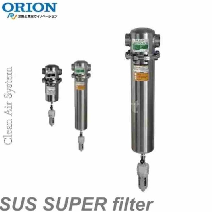 Lọc đường ống Inox orion SUS